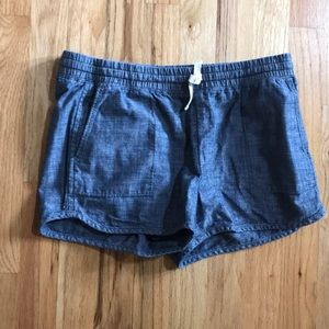 J Crew, flowy jean shorts